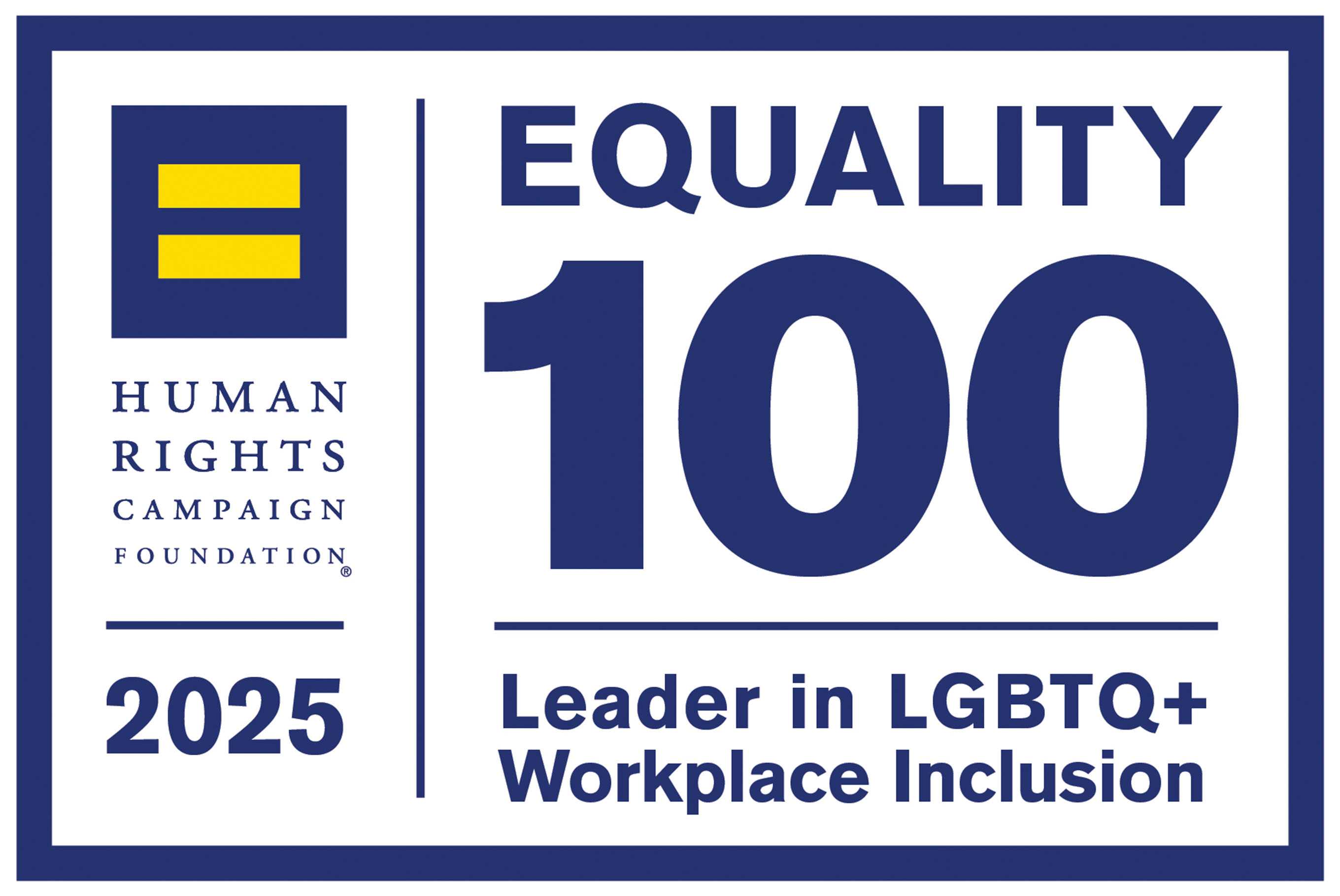 Eastman earns a score of 100 in Human Rights Campaign Foundation 2025 Corporate Equality Index. 
