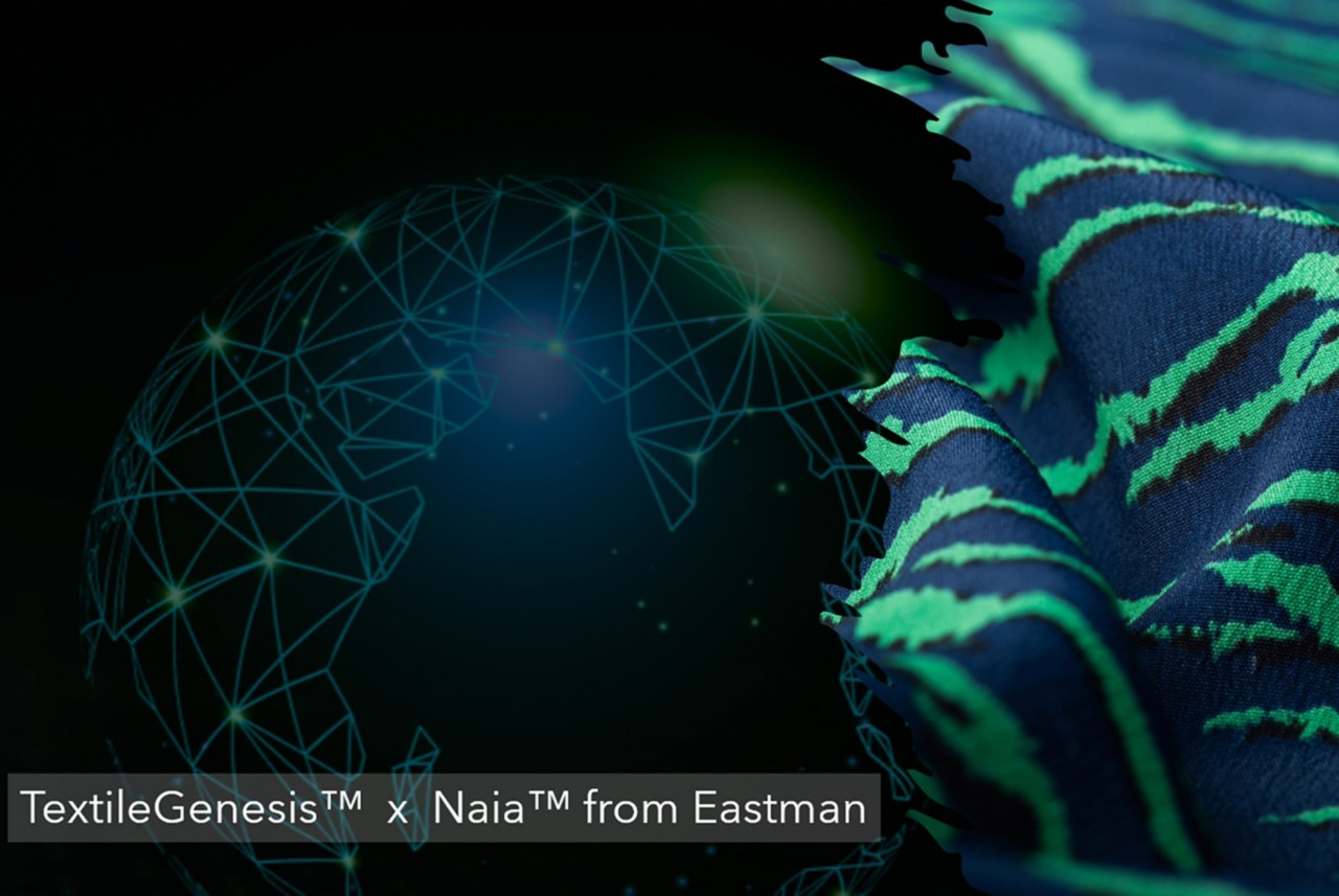 TextileGenesis traceability technology partnership with Eastman Naia 
