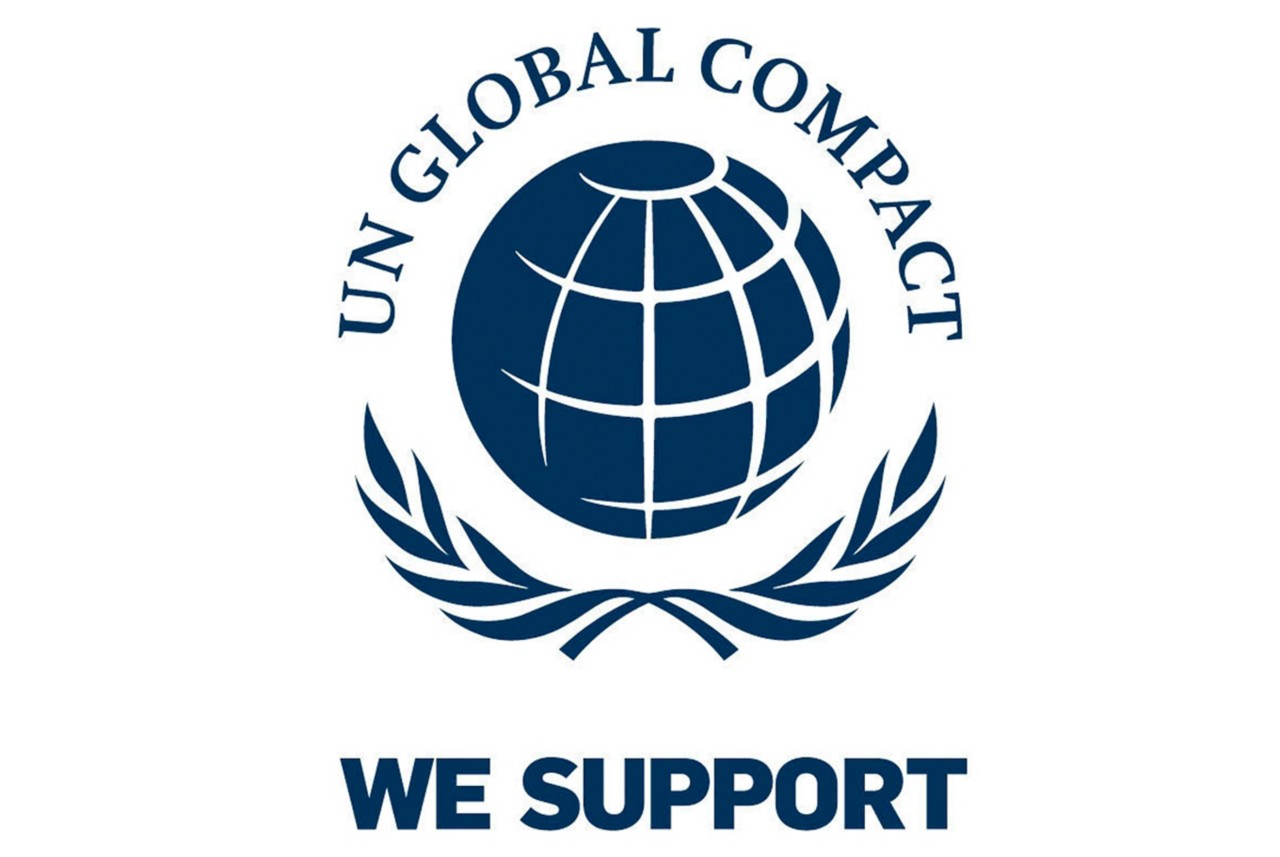 The Global Compact Logo. 