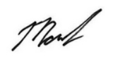 Firma de la carta de Mark Costa, CEO de Eastman 